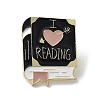 Book Enamel Pins JEWB-G027-02C-1