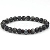 Sparkling Stone Volcano Stone Black Iron Stone Bracelet Couple Bracelet Personalized Bracelet YS6275-1-1