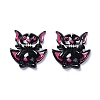 Halloween Theme Opaque Resin Cabochons RESI-D0003-13-1