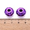 UV Plating Acrylic European Beads OACR-E033-22-04-3