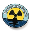 Marine Environment Protection & Nuclear Wastewater Theme Enamel Pin PALLOY-D021-03EB-1