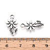 Tibetan Style Alloy Pendants PALLOY-T093-25AS-3