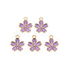 Alloy Enamel Pendants X-ENAM-S121-052E-2