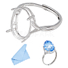 1Pc Oval Prong Ring Settings FIND-DC0006-66-1