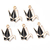 Alloy Enamel Pendants X-ENAM-R058-02C-1