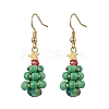 GLass Dangle Earrings EJEW-TA00440-02-1