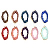 10Pcs 10 Colors Druzy Geode Resin Big Pendants RESI-SZ0001-30-1