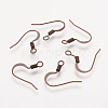 Brass French Earring Hooks KK-Q366-RC-NF-2