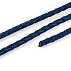 Braided Cowhide Leather Cord NWIR-N005-01E-3mm-3