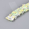 Resin Rhinestone Crystals Beaded Trim DIY-N008-02-4