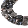 Natural Glaucophane Beads Strands G-C141-F01-01-4
