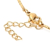 Ion Plating(IP) 304 Stainless Steel Necklaces STAS-D084-31G-3