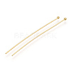 Brass Ball Head Pins KK-G331-10-0.8x50-4