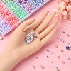 Rainbow ABS Plastic Imitation Pearl Beads OACR-YW0001-79-5