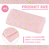4 Yard Daisy Pattern Nylon Mesh Fabric AJEW-WH0314-459B-2