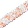 Electroplate Glass Beads Strands EGLA-D018-02A-1