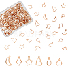 DICOSMETIC 120Pcs 6 Style 304 Stainless Steel Charms STAS-DC0014-93-1