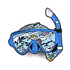 Diving Mask Enamel Brooches X-JEWB-I063-01EB-02-1