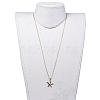 Brass Pendant Necklaces NJEW-JN02522-03-5