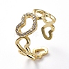 Adjustable Cubic Zirconia Rings RJEW-G096-15G-1