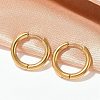 202 Stainless Steel Huggie Hoop Earrings EJEW-F111A-16mm-G-2