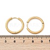 202 Stainless Steel Huggie Hoop Earrings EJEW-F111A-20mm-G01-5