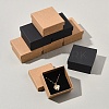 12Pcs 2 Colors Cardboard Paper Jewelry Set Boxes CBOX-FS0001-01-7