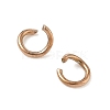 304 Stainless Steel Open Jump Rings STAS-Z150-01A-RG-2