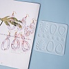DIY Pendant Earring Silicone Molds DIY-L021-68-1