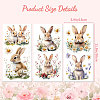 3 Sheets 3 Styles PVC Waterproof Decorative Stickers DIY-WH0404-619-7