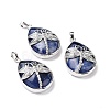 Natural Sodalite Pendants X-G-G900-01P-09-1