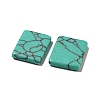 Synthetic Turquoise Cabochons G-G075-07-2