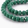 Opaque Solid Color Glass Beads Strands LS-EGLA-A034-P8mm-D19-3