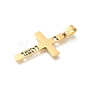 201 Stainless Steel Pendants STAS-R132-01G-05-2