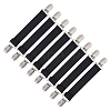 8Pcs Polyester & Iron Bed Sheet Grippers KY-FH0001-49-1
