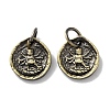 Tibetan Style Brass Pendants KK-M284-36AB-1