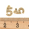 304 Stainless Steel Pendants STAS-L080-002G-05-3