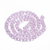 Transparent Glass Beads GLAA-Q066-10mm-B17-2