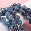 Dyed & Heated Natural Blue Aventurine Beads X1-G-F380-6mm-4