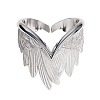 Wing Alloy Adjustable Cuff Open Rings FS-WG6CA92-01-1