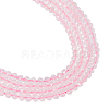 2 Strands Natural Rose Quartz Beads Strands G-NB0004-98-4
