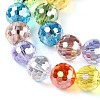 Electroplate Glass Bead Strands GLAA-Z006-01H-4