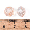 Baking Paint Transparent Glass Beads X1-GLAA-N011-10mm-09-3