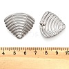304 Stainless Steel Studs Earrings for Women EJEW-K306-22P-5