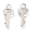 Non-Tarnish 201 Stainless Steel Charms STAS-H143-13P-2