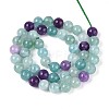 Natural Quartz Beads Strands G-T144-8mm-10C-2