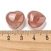 Natural Strawberry Quartz Beads G-P531-A27-01-3