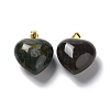 Natural Moss Agate Pendants G-I311-A08-G-3