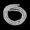 Cubic Zirconia Bead Strands ZIRC-P109-01B-5