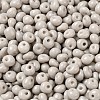 6/0 Opaque Baking Paint Glass Seed Beads X1-SEED-M012-02A-10-3